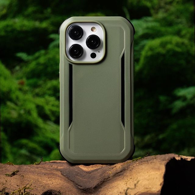 Raptic X-Doria Fort Case iPhone 14 Pro Max med MagSafe pansrede deksel svart