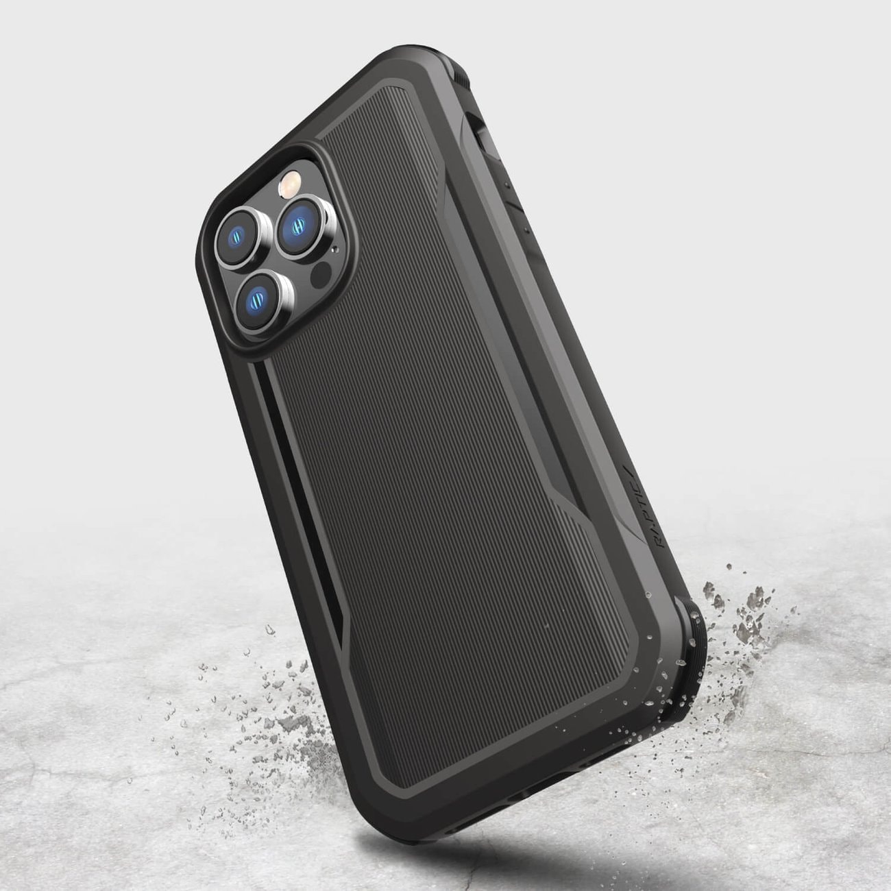 Raptic X-Doria Fort Case iPhone 14 Pro Max med MagSafe pansrede deksel svart