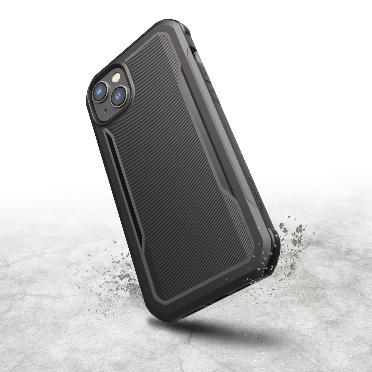Raptic X-Doria Fort Case iPhone 14 Pro Max med MagSafe pansrede deksel svart