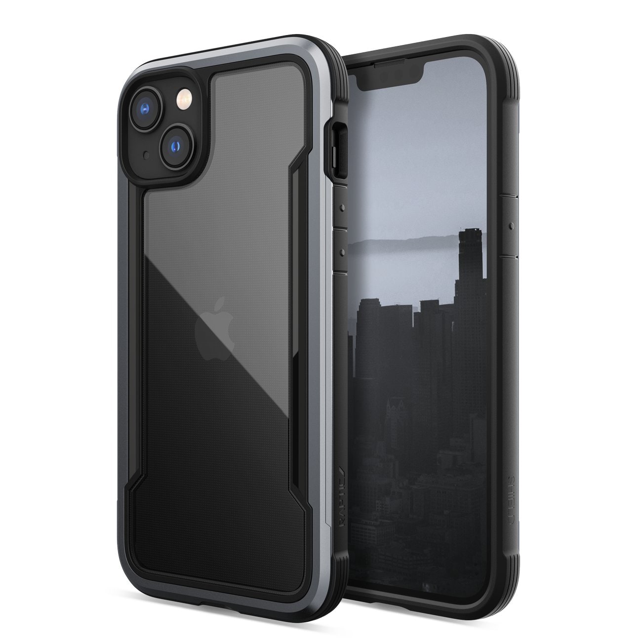 Raptic X-Doria Shield Case iPhone 14 Plus pansrede deksel svart