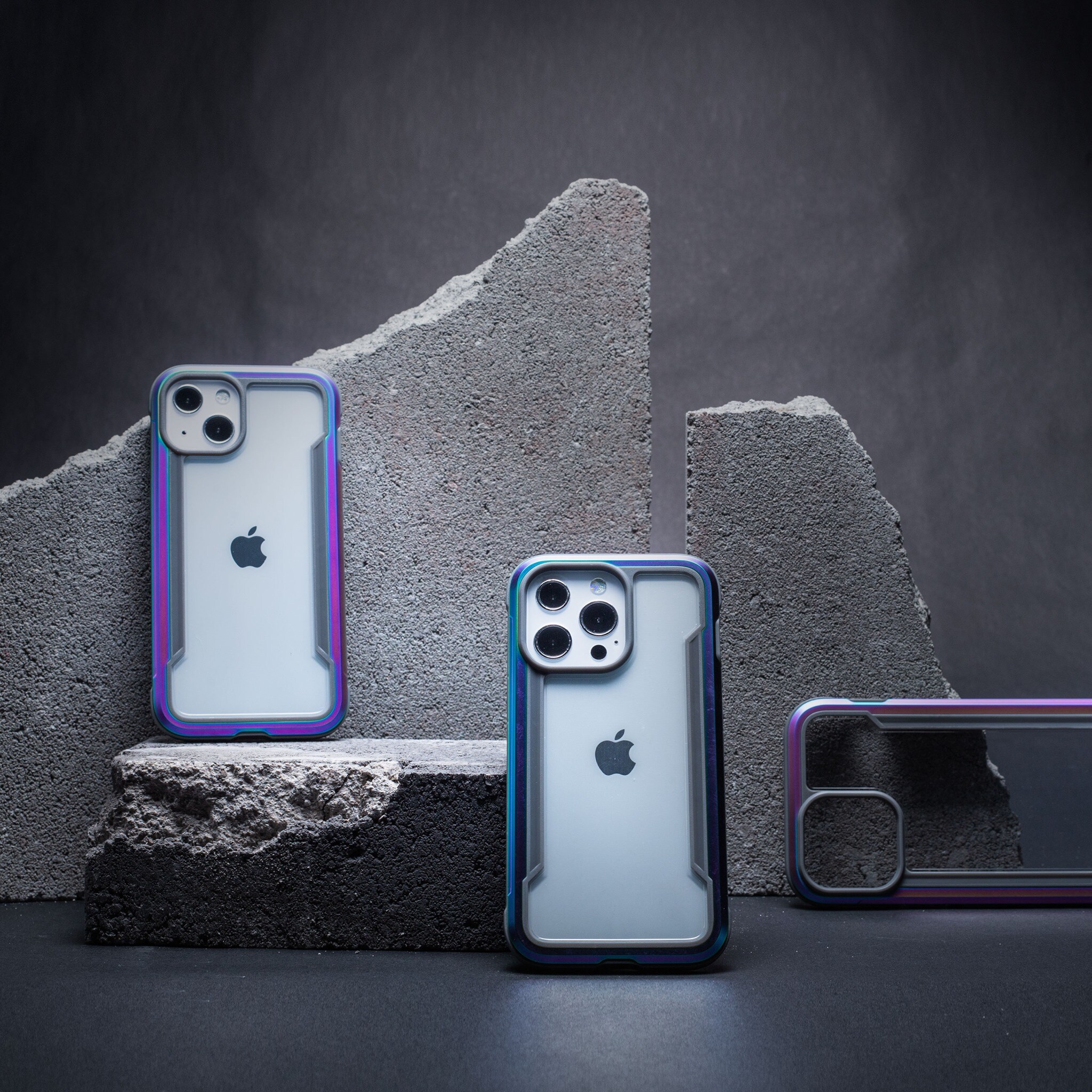 Raptic X-Doria Shield Case iPhone 14 Plus pansrede deksel svart