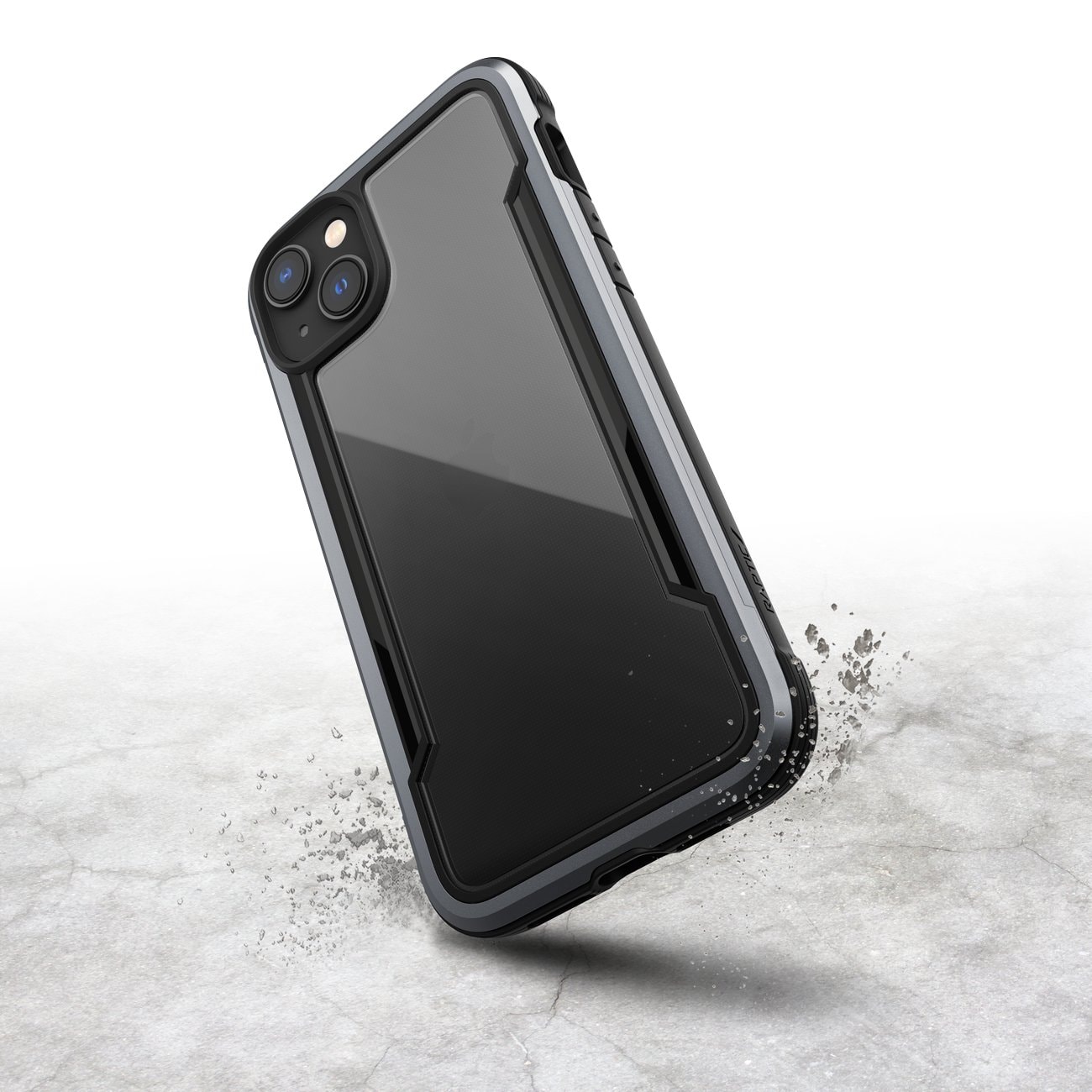 Raptic X-Doria Shield Case iPhone 14 Plus pansrede deksel svart