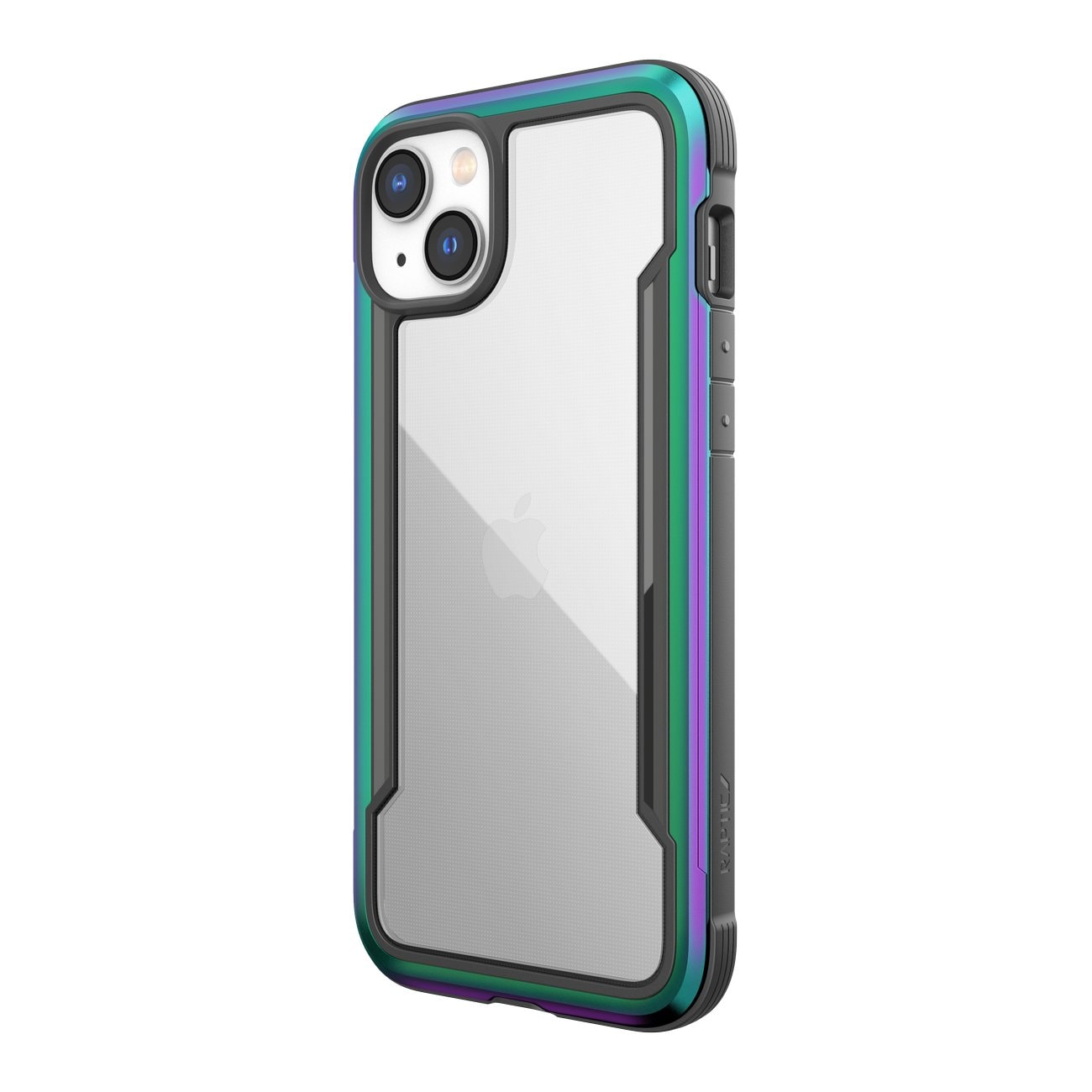 Raptic X-Doria Shield-etui for iPhone 14 Plus opal deksel