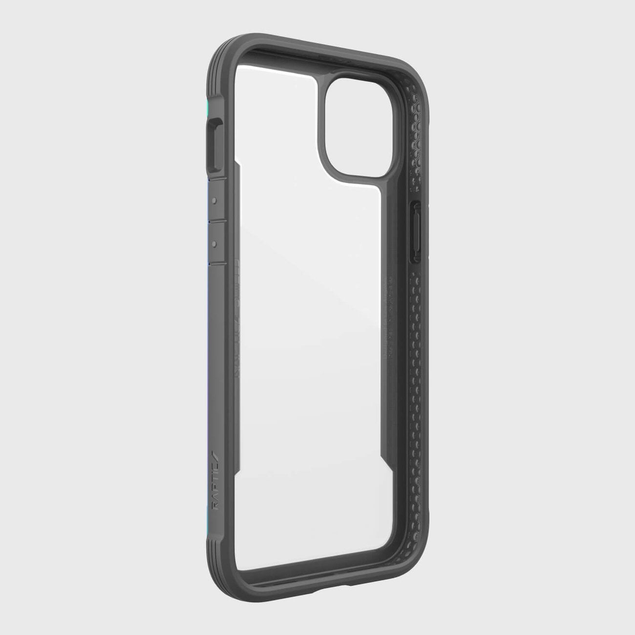 Raptic X-Doria Shield-etui for iPhone 14 Plus opal deksel