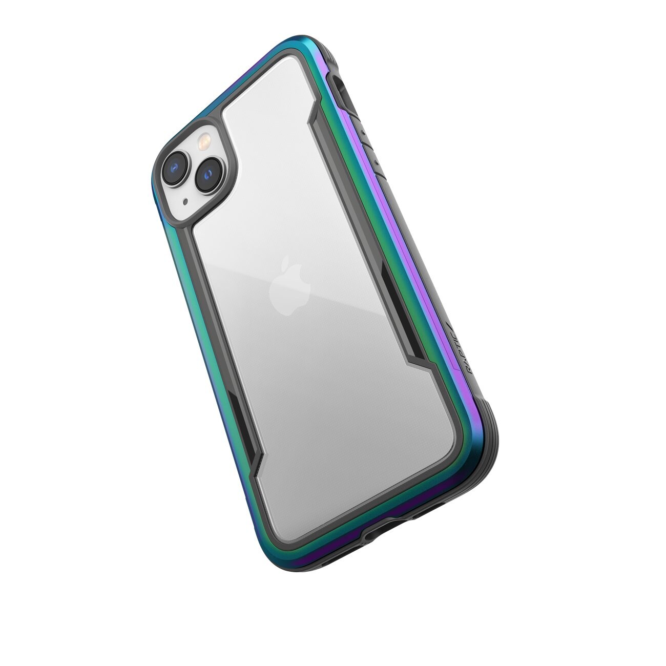 Raptic X-Doria Shield-etui for iPhone 14 Plus opal deksel