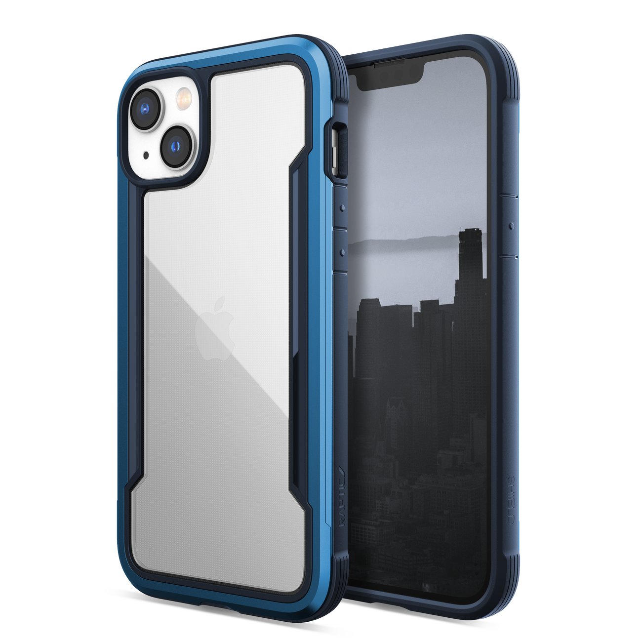 Raptic X-Doria Shield Case iPhone 14 Plus pansrede deksel blå