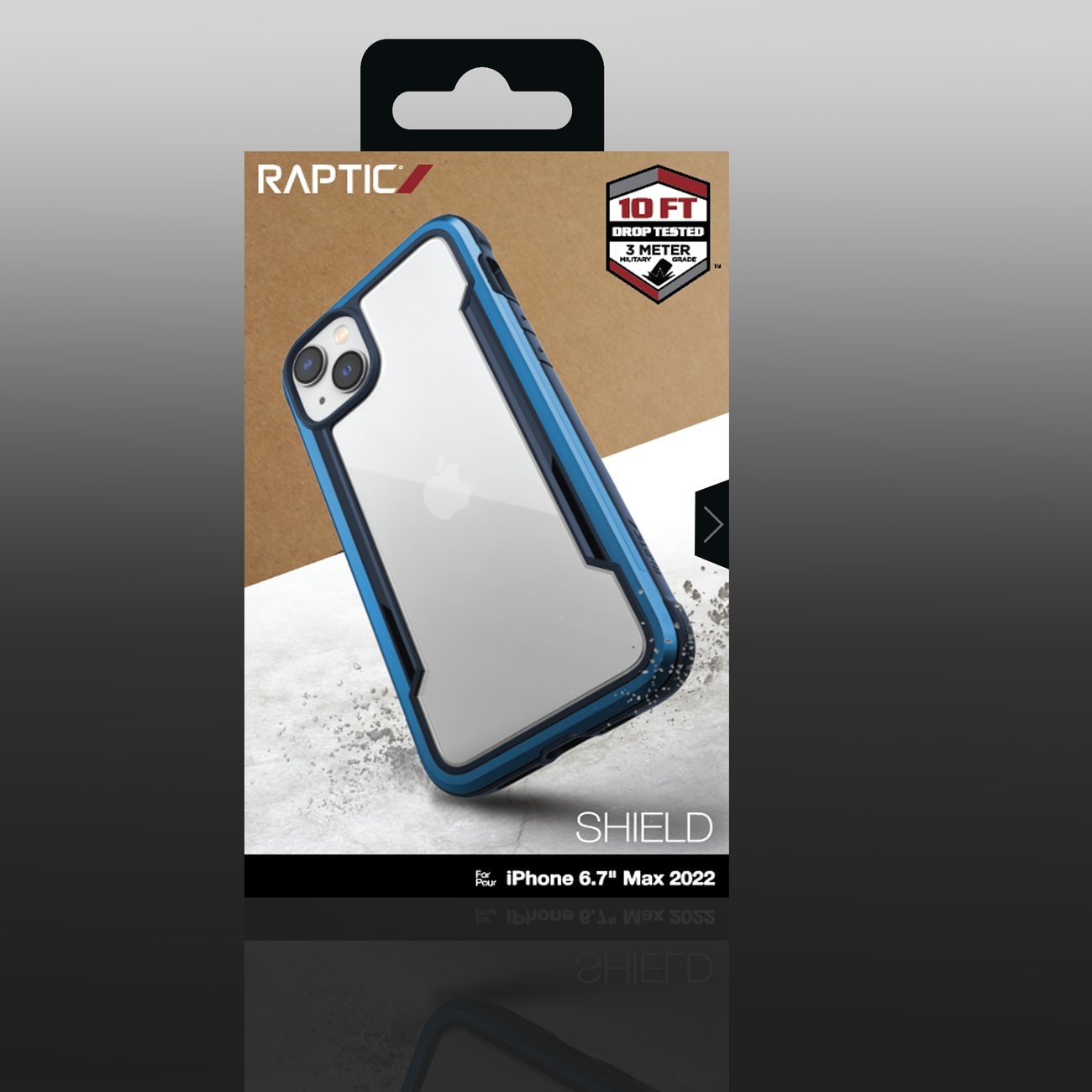 Raptic X-Doria Shield Case iPhone 14 Plus pansrede deksel blå