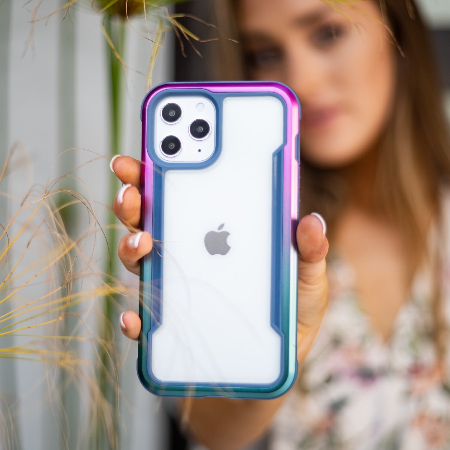 Raptic X-Doria Shield Case iPhone 14 Pro pansret deksel svart