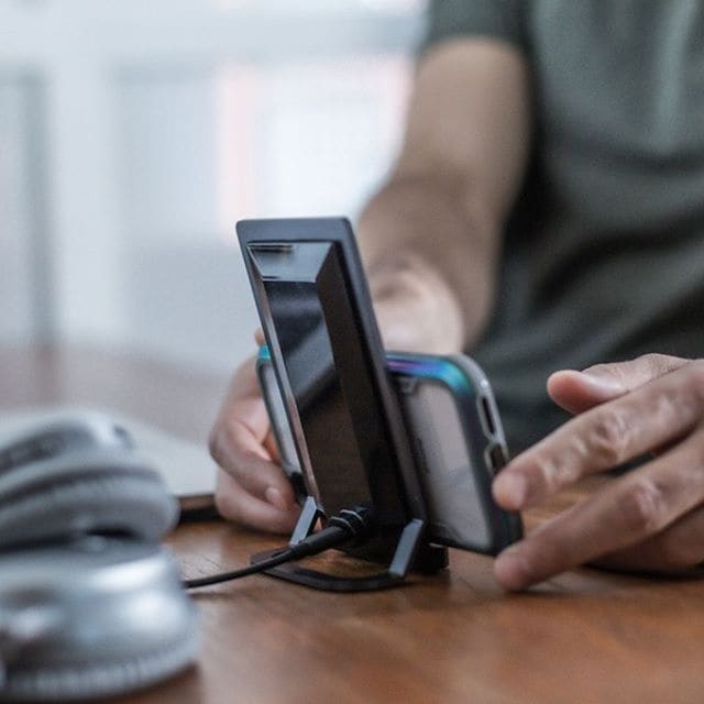 Raptic X-Doria Shield-etui iPhone 14 Pro pansret opal deksel