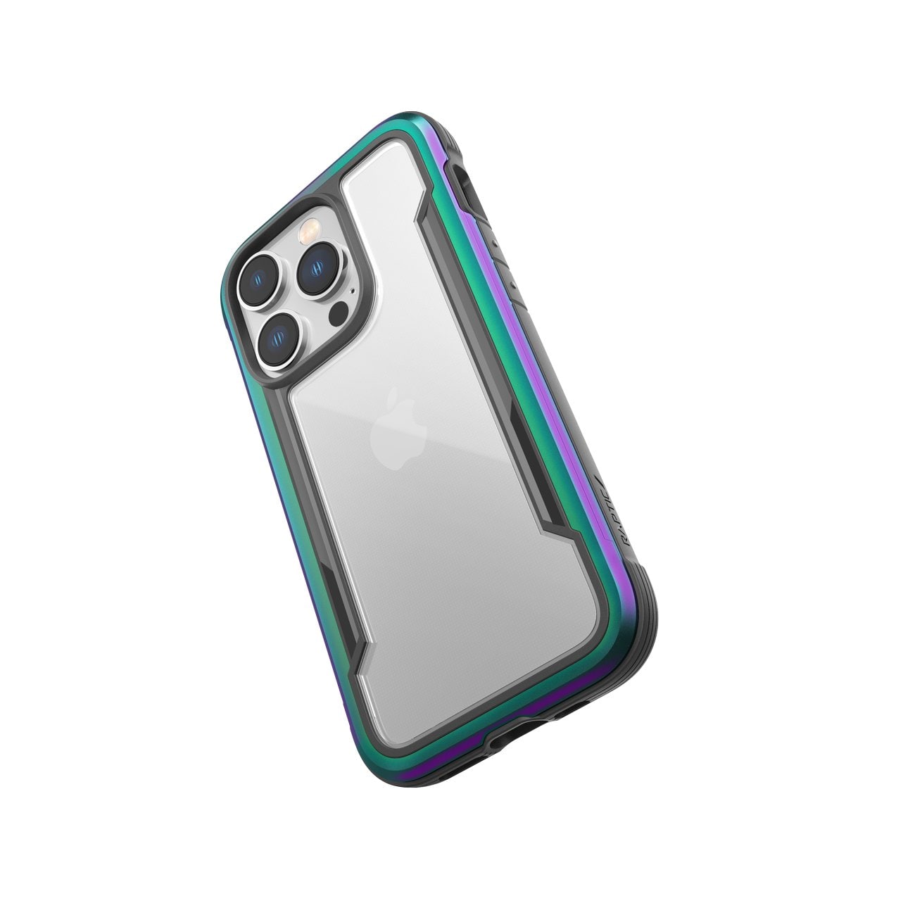 Raptic X-Doria Shield-etui iPhone 14 Pro pansret opal deksel