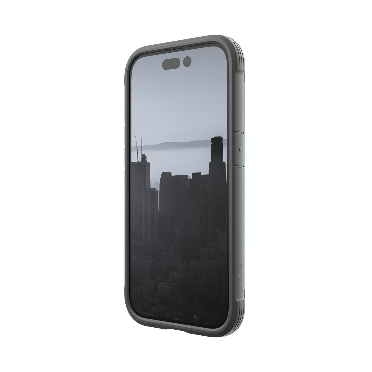 Raptic X-Doria Shield-etui iPhone 14 Pro pansret opal deksel