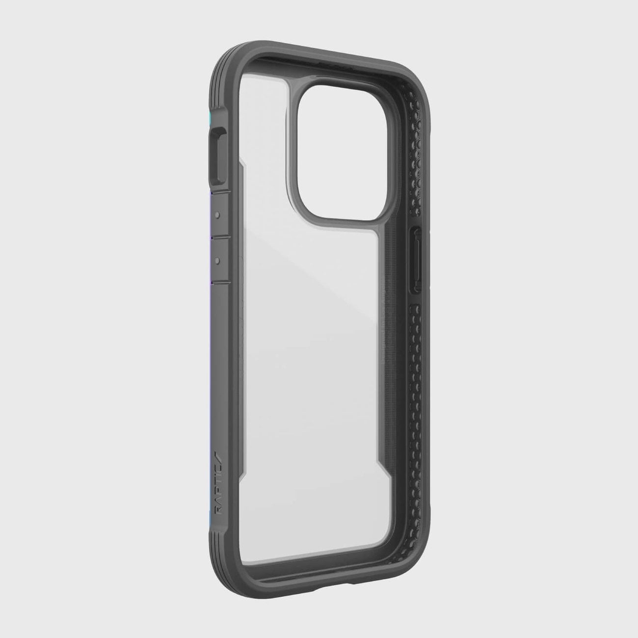 Raptic X-Doria Shield-etui iPhone 14 Pro pansret opal deksel