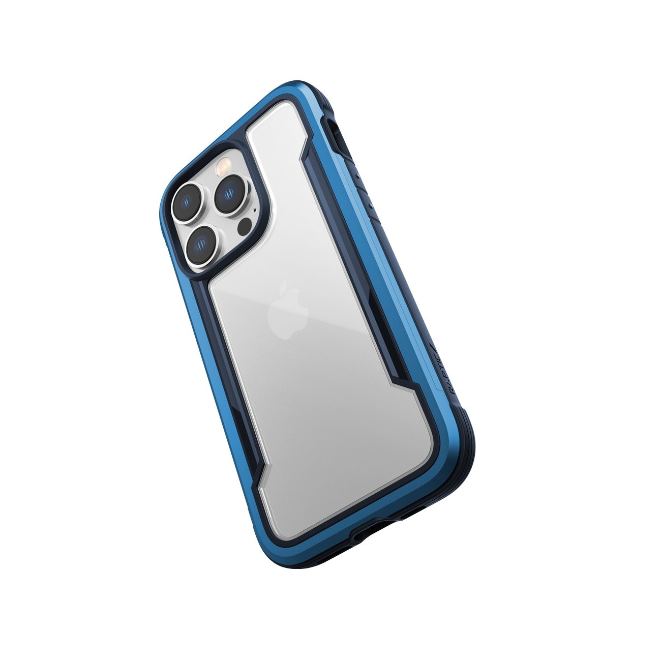 Raptic X-Doria Shield-etui iPhone 14 Pro pansrede deksel blå