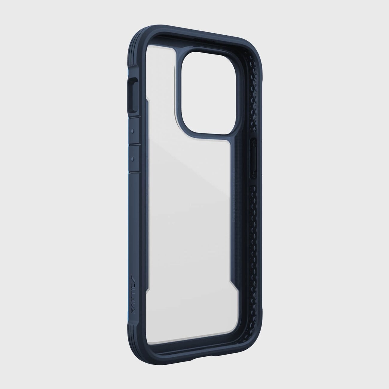 Raptic X-Doria Shield-etui iPhone 14 Pro pansrede deksel blå