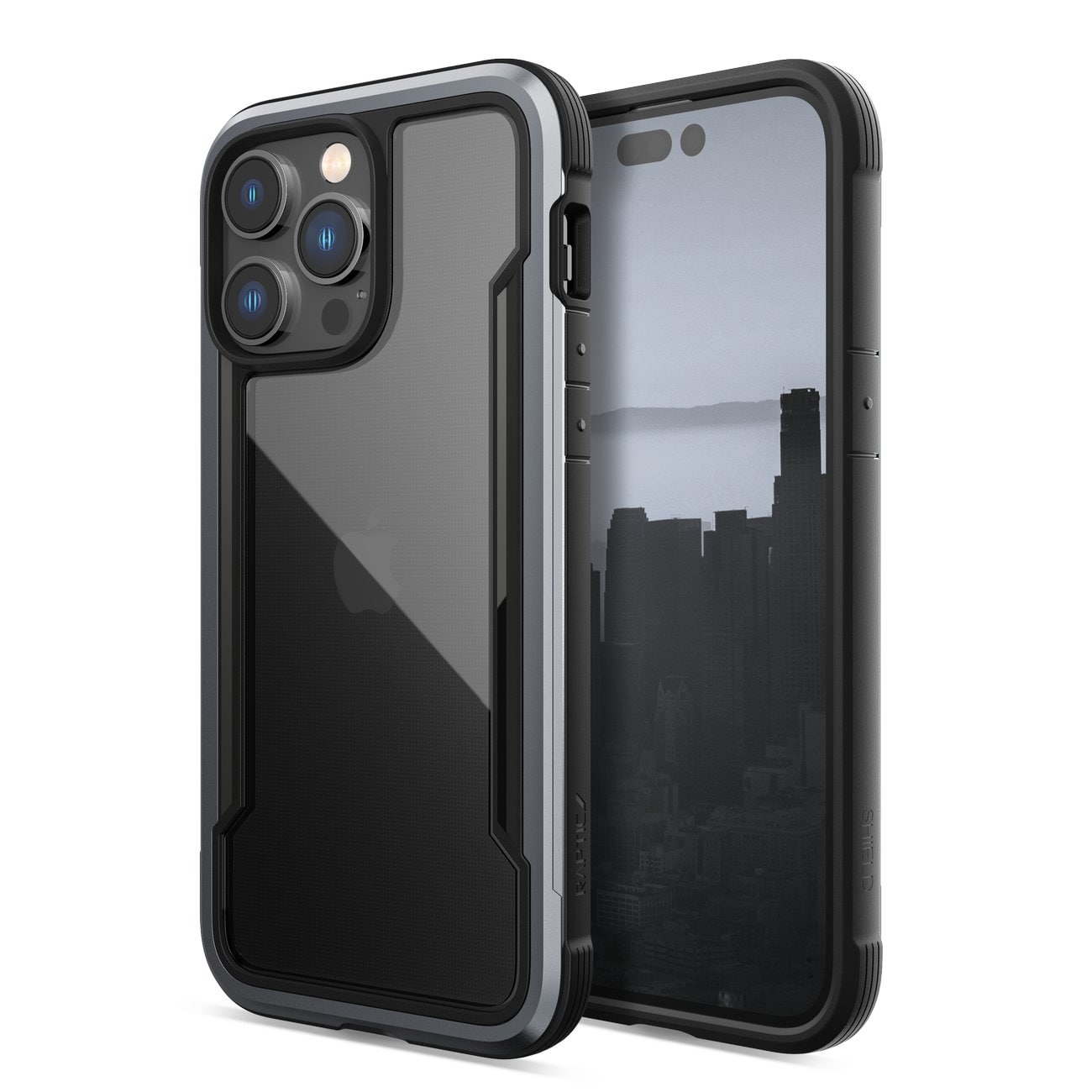 Raptic X-Doria Shield Case iPhone 14 Pro Max pansret deksel svart