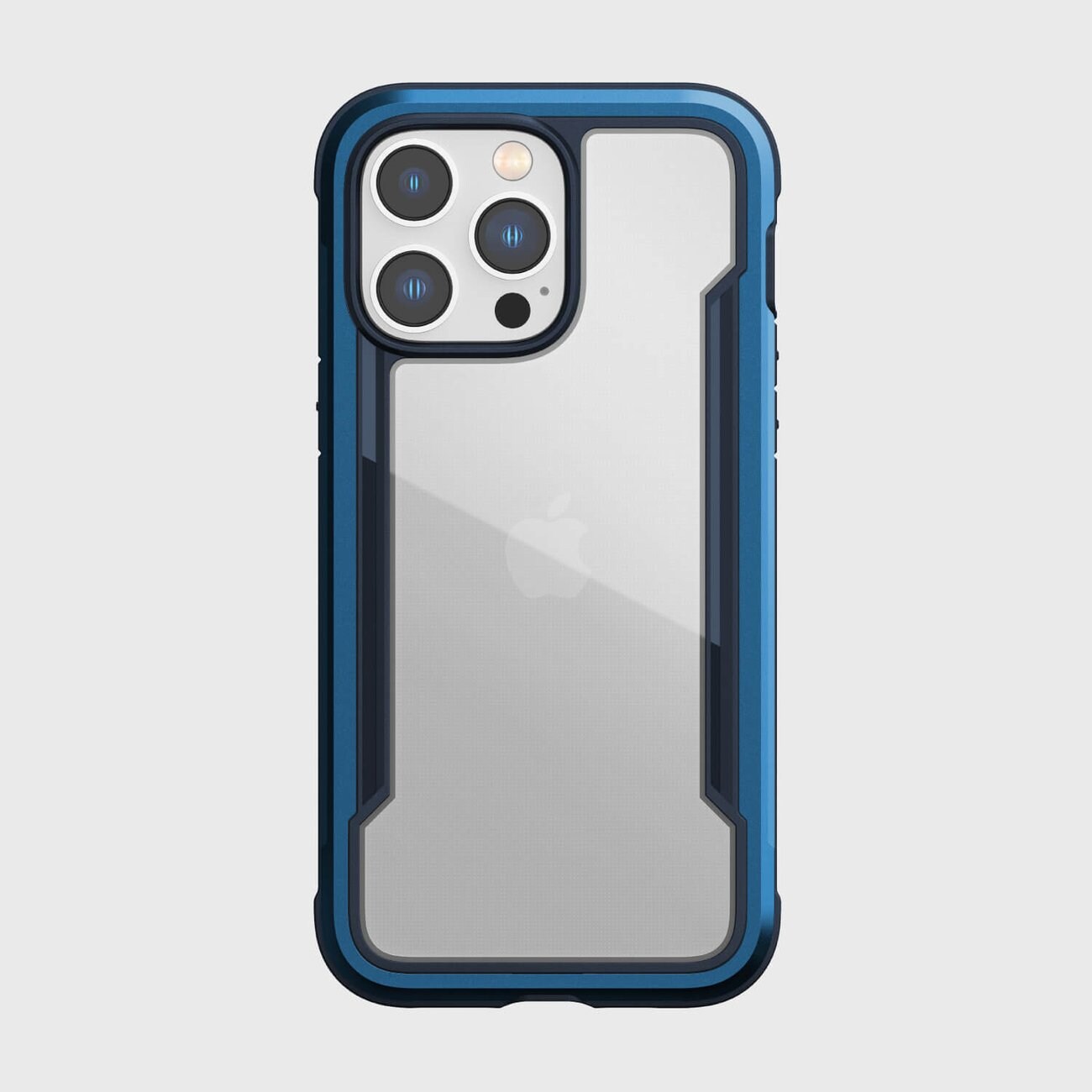 Raptic X-Doria Shield-etui iPhone 14 Pro Max pansret deksel blå
