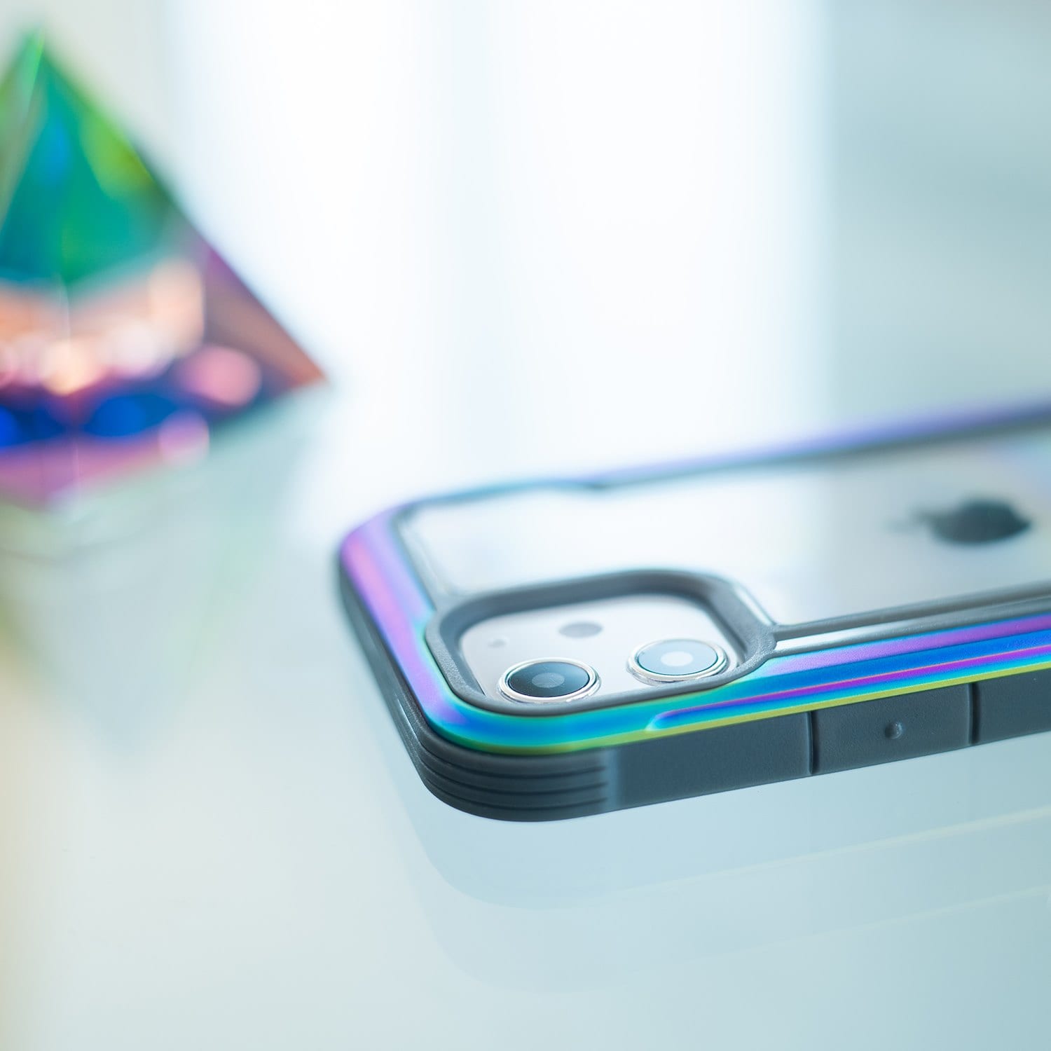 Raptic X-Doria Shield-etui iPhone 14 Pro Max pansret deksel blå