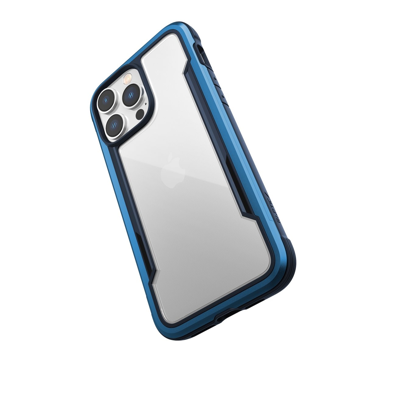 Raptic X-Doria Shield-etui iPhone 14 Pro Max pansret deksel blå