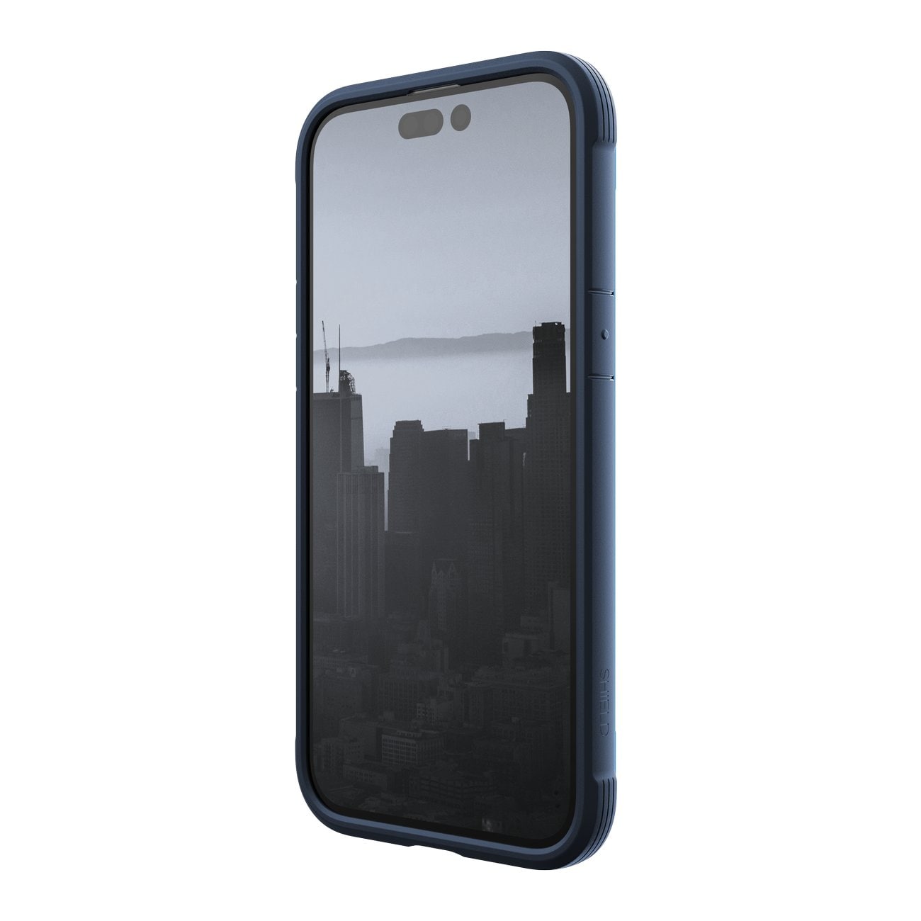 Raptic X-Doria Shield-etui iPhone 14 Pro Max pansret deksel blå