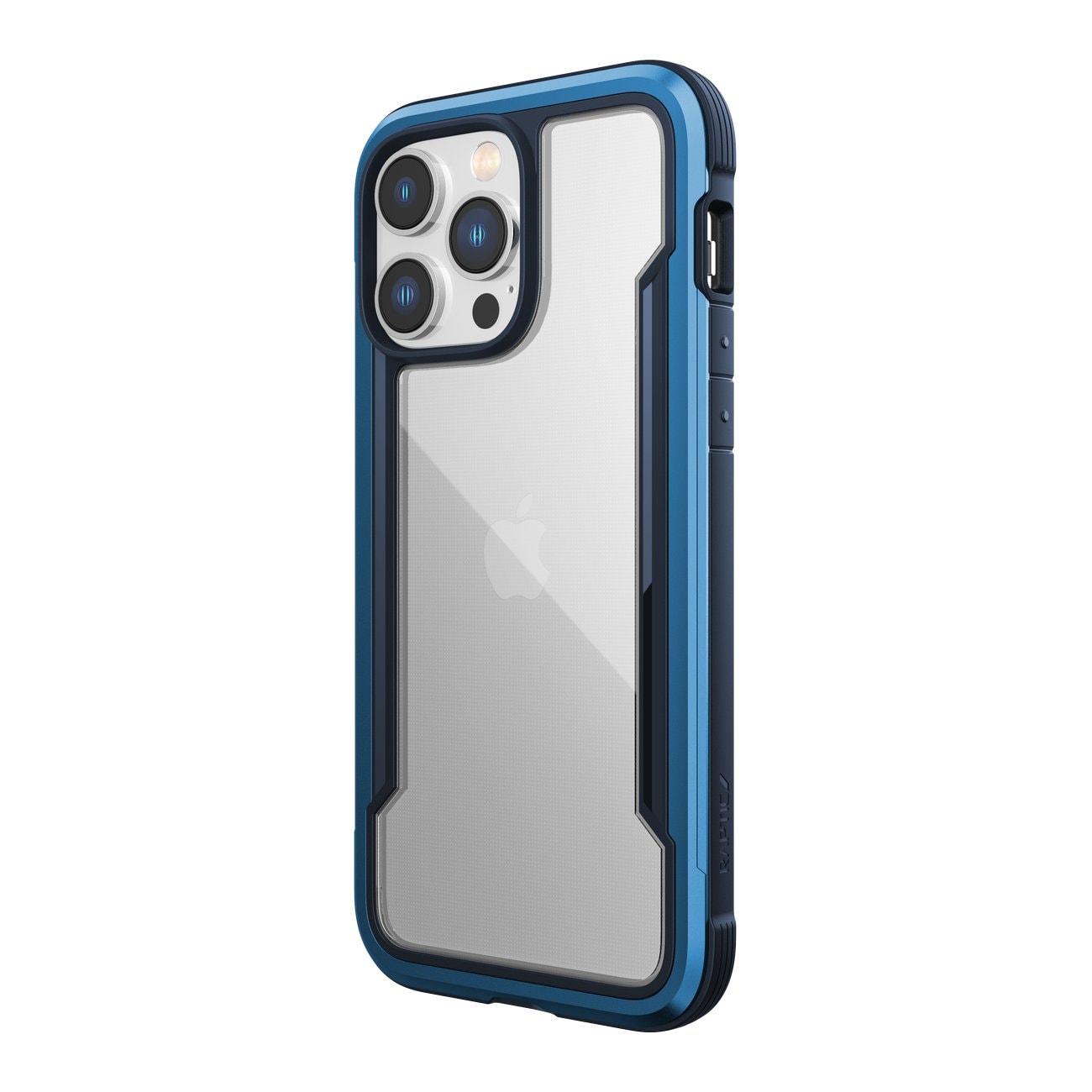 Raptic X-Doria Shield-etui iPhone 14 Pro Max pansret deksel blå
