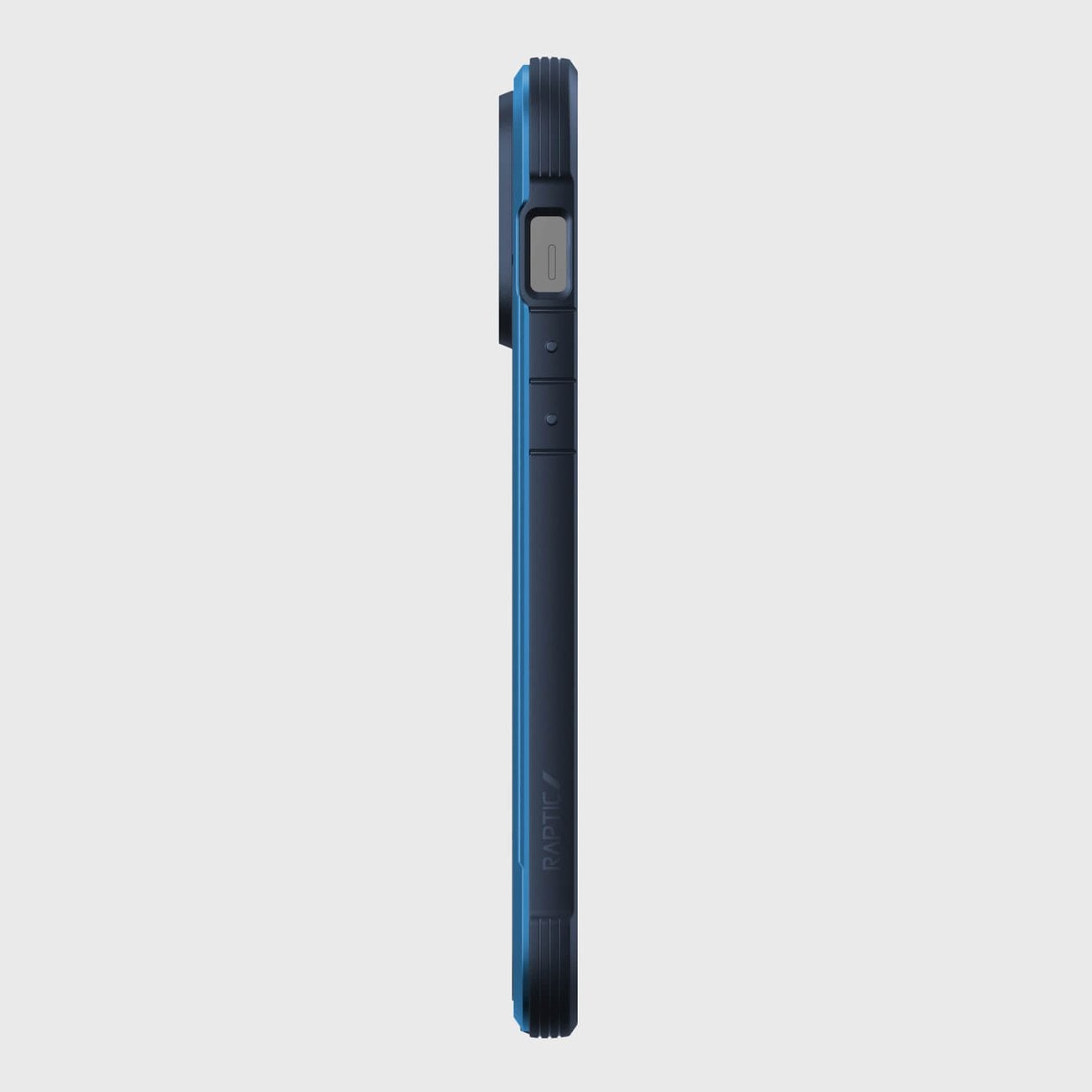 Raptic X-Doria Shield-etui iPhone 14 Pro Max pansret deksel blå