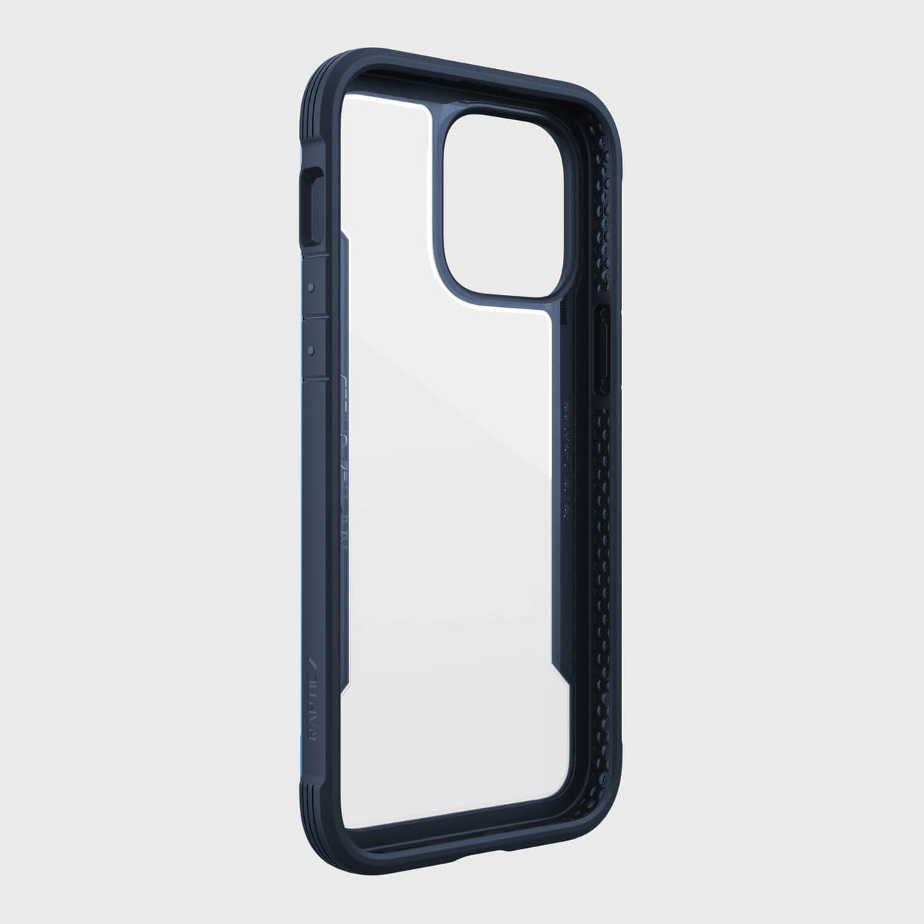 Raptic X-Doria Shield-etui iPhone 14 Pro Max pansret deksel blå