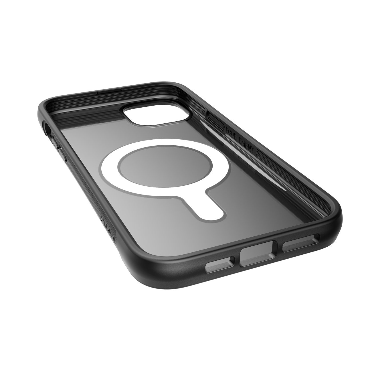 Raptic X-Doria Clutch-etui iPhone 14 Plus med MagSafe-bakdeksel svart