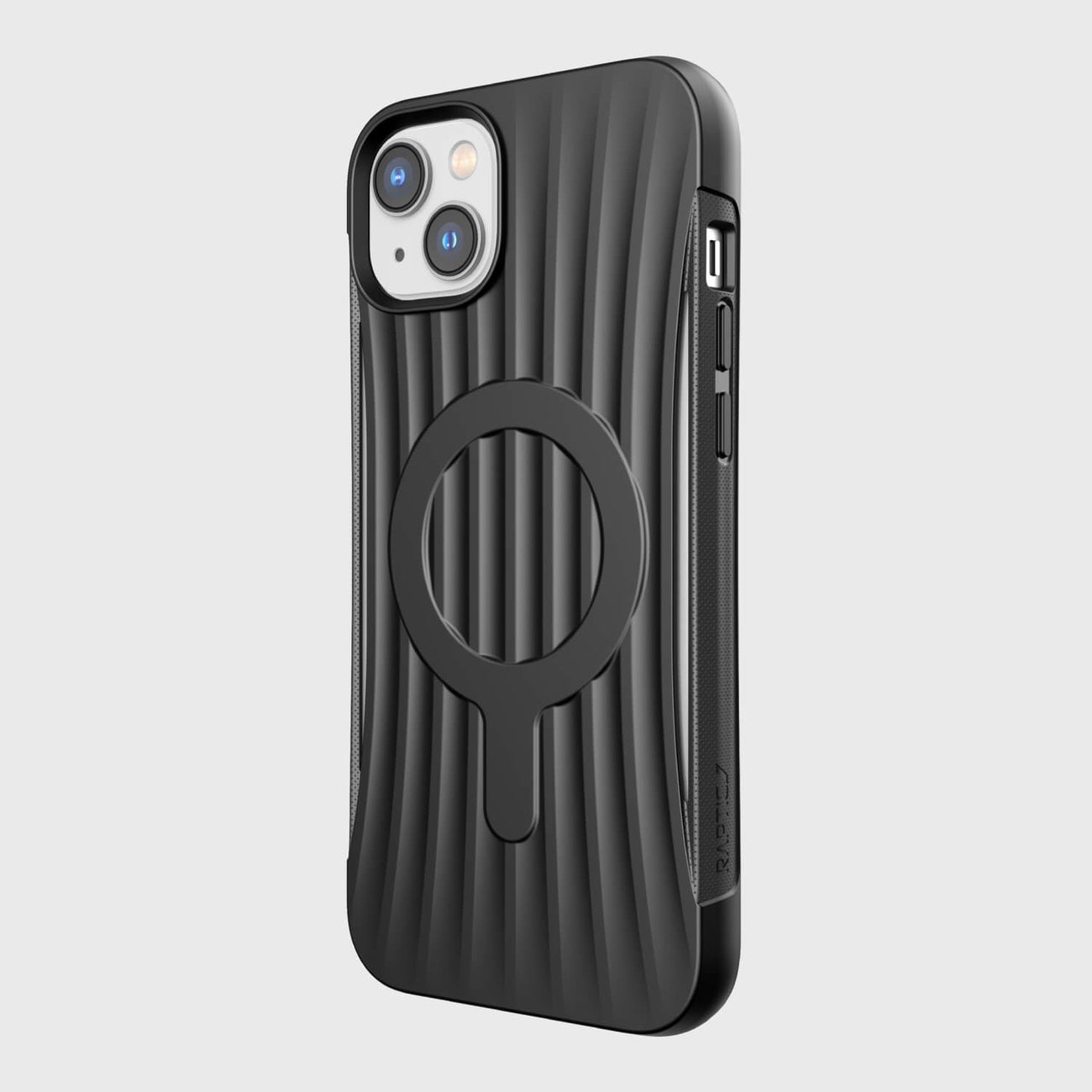 Raptic X-Doria Clutch-etui iPhone 14 Plus med MagSafe-bakdeksel svart