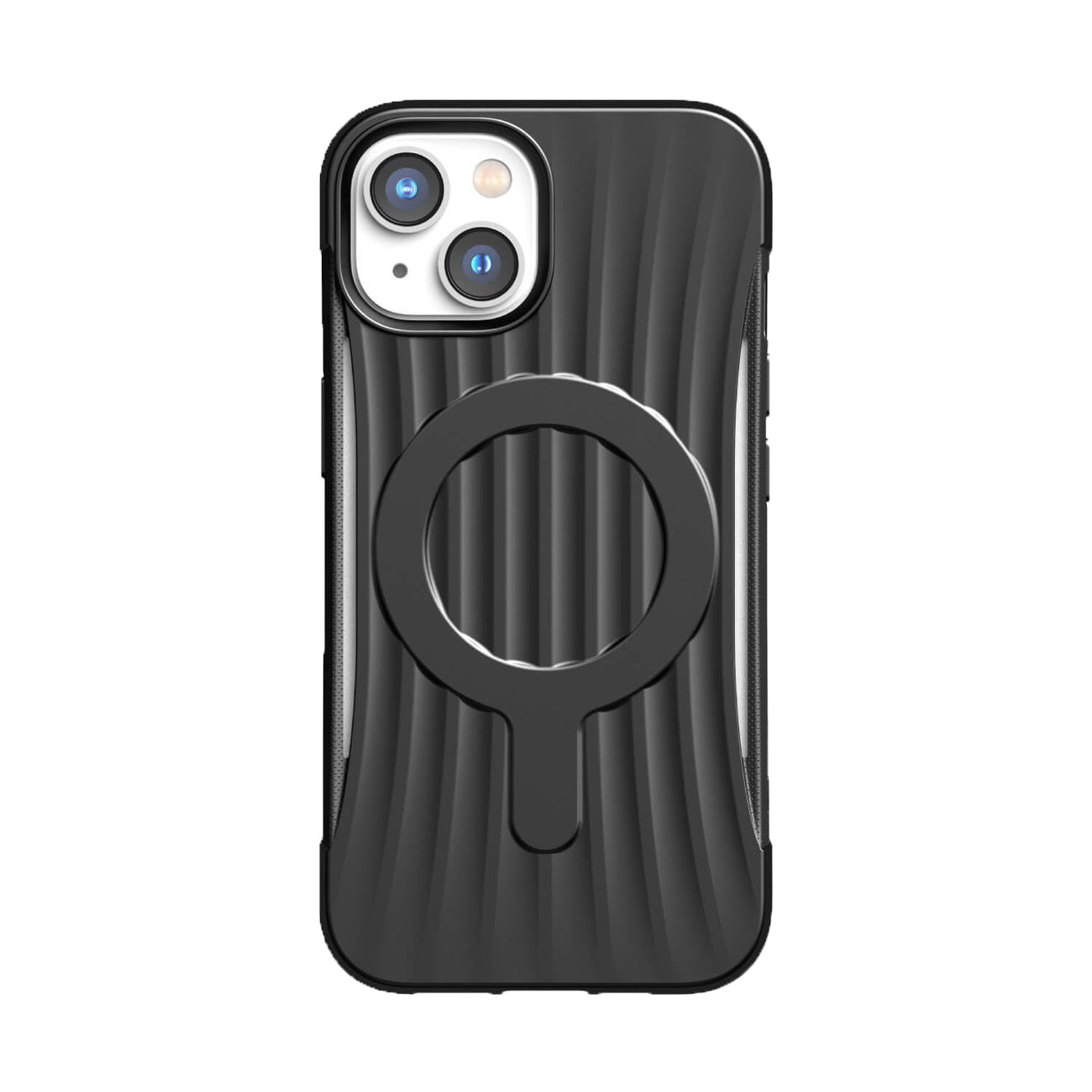 Raptic X-Doria Clutch-etui iPhone 14 Plus med MagSafe-bakdeksel svart