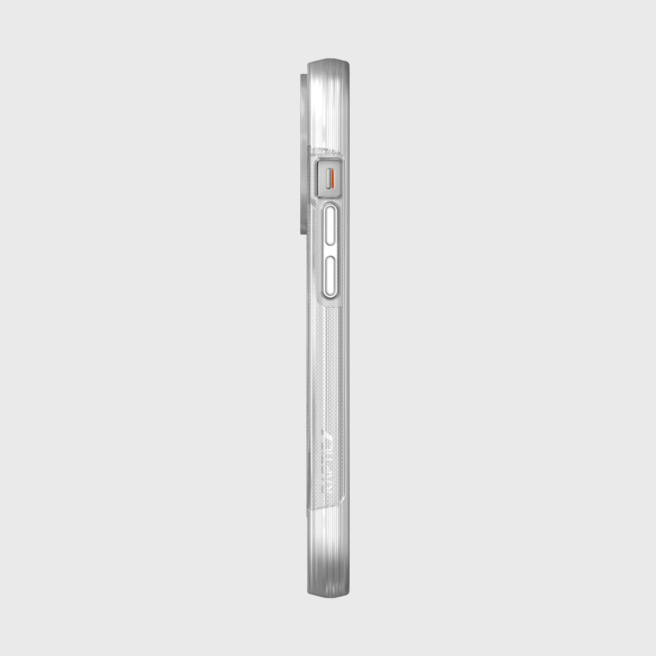 Raptic X-Doria Clutch-etui iPhone 14 Pro med MagSafe-bakdeksel gjennomsiktig