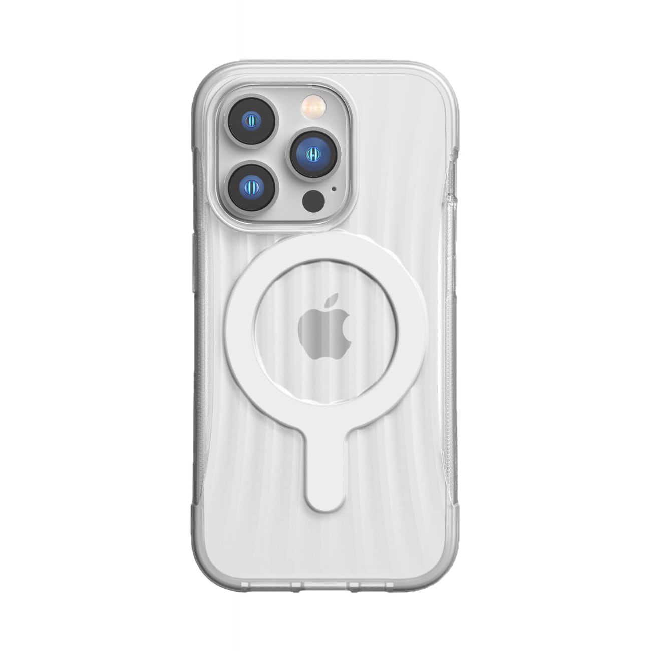 Raptic X-Doria Clutch-etui iPhone 14 Pro med MagSafe-bakdeksel gjennomsiktig