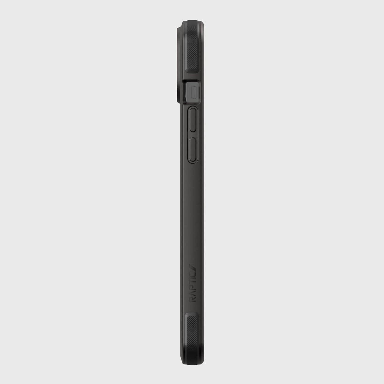 Raptic X-Doria Secure Case for iPhone 14 Plus med MagSafe pansrede deksel svart