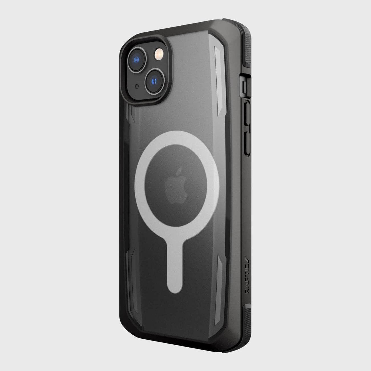 Raptic X-Doria Secure Case for iPhone 14 Plus med MagSafe pansrede deksel svart