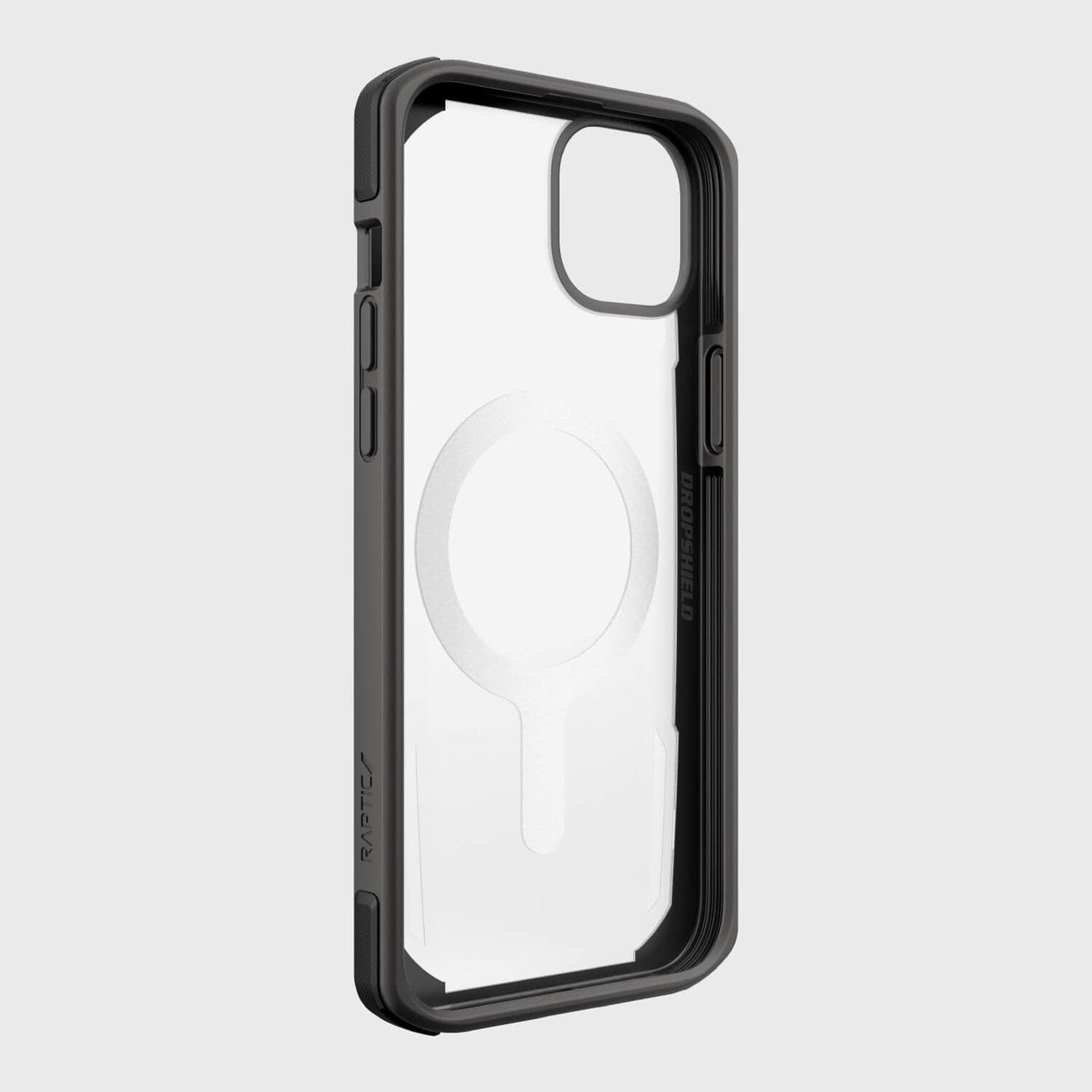 Raptic X-Doria Secure Case for iPhone 14 Plus med MagSafe pansrede deksel svart