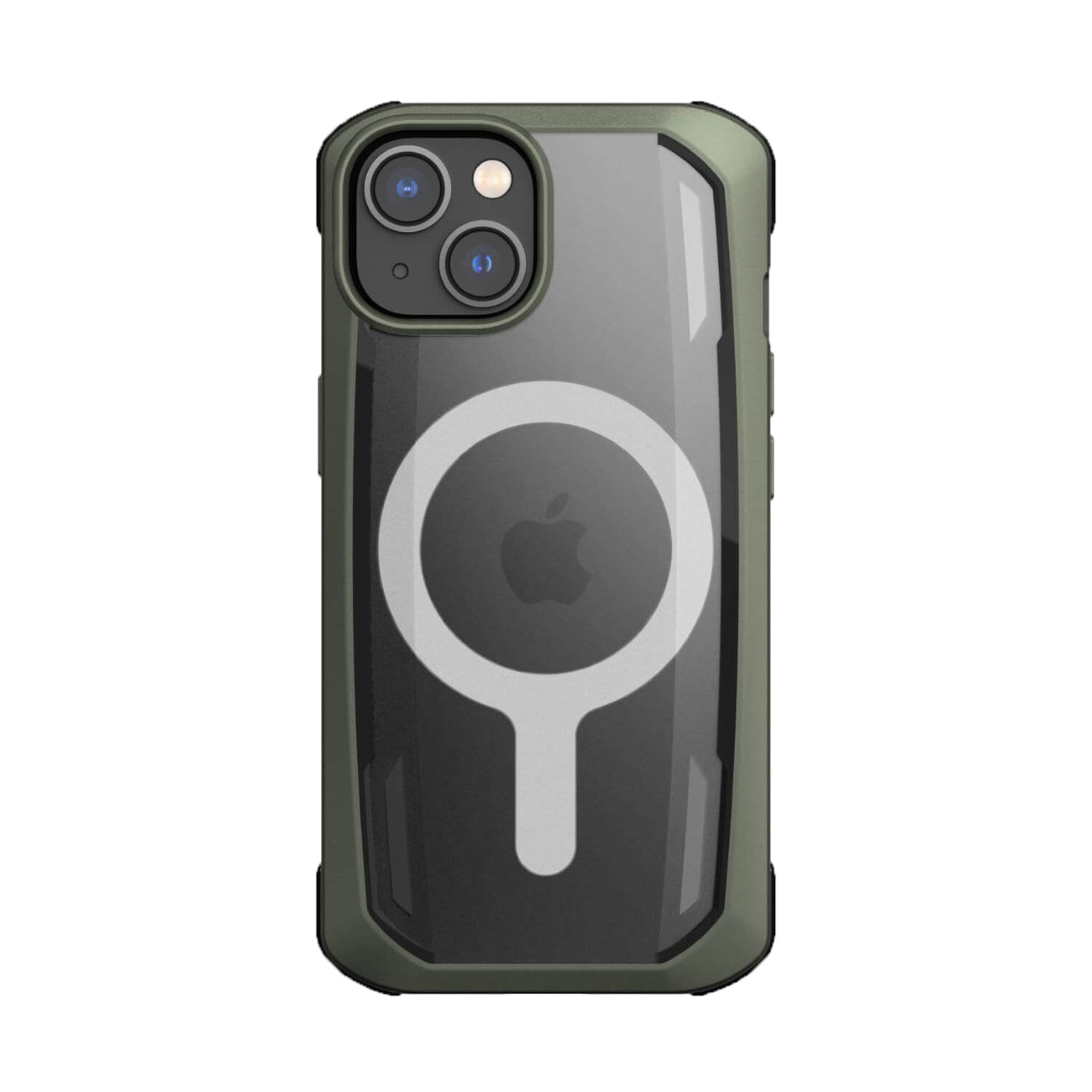 Raptic X-Doria Secure Case iPhone 14 Plus med MagSafe pansrede deksel grønn
