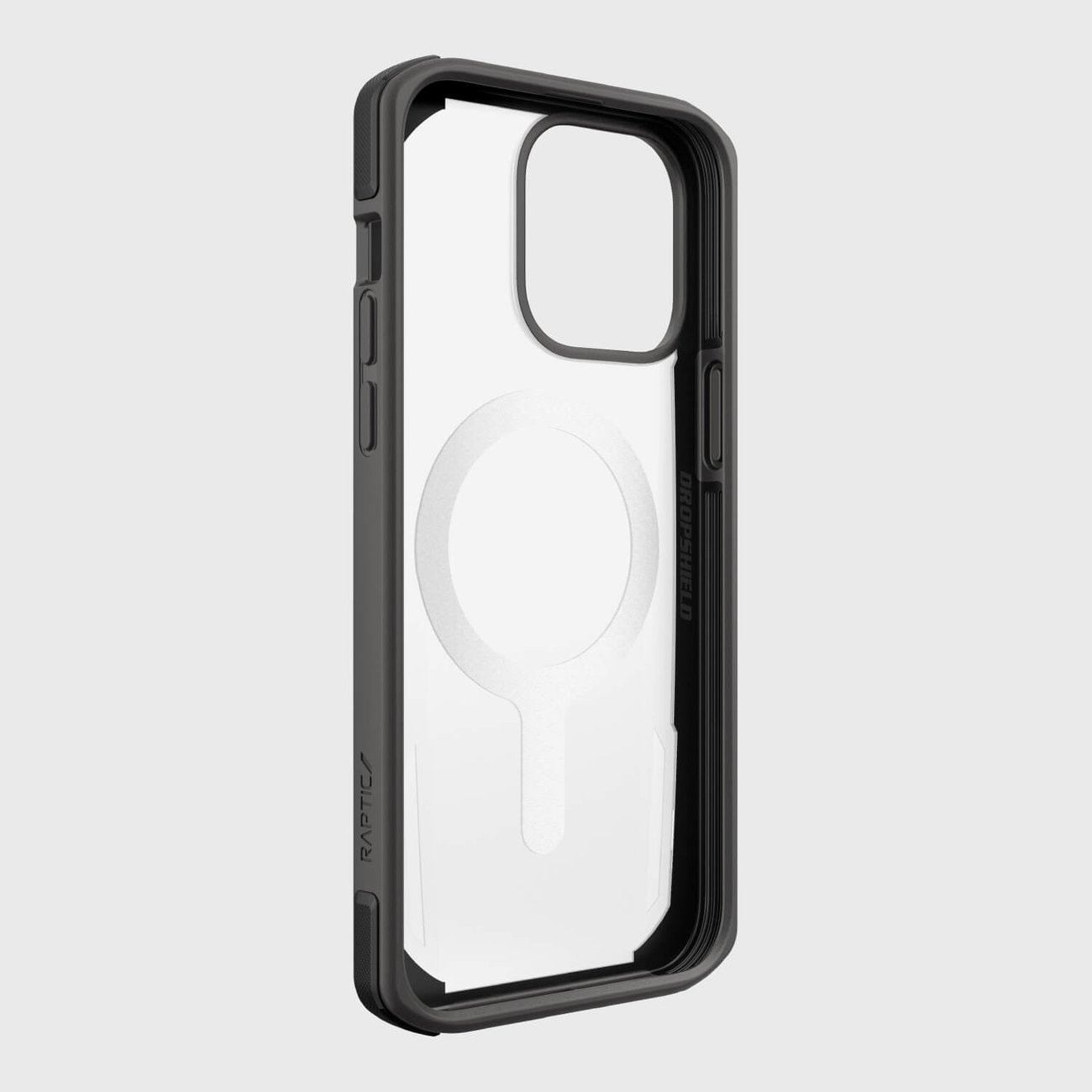 Raptic X-Doria Secure Case for iPhone 14 Pro med MagSafe pansrede deksel svart