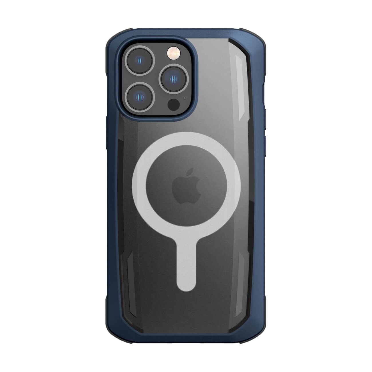 Raptic X-Doria Secure Case for iPhone 14 Pro med MagSafe pansrede deksel blå