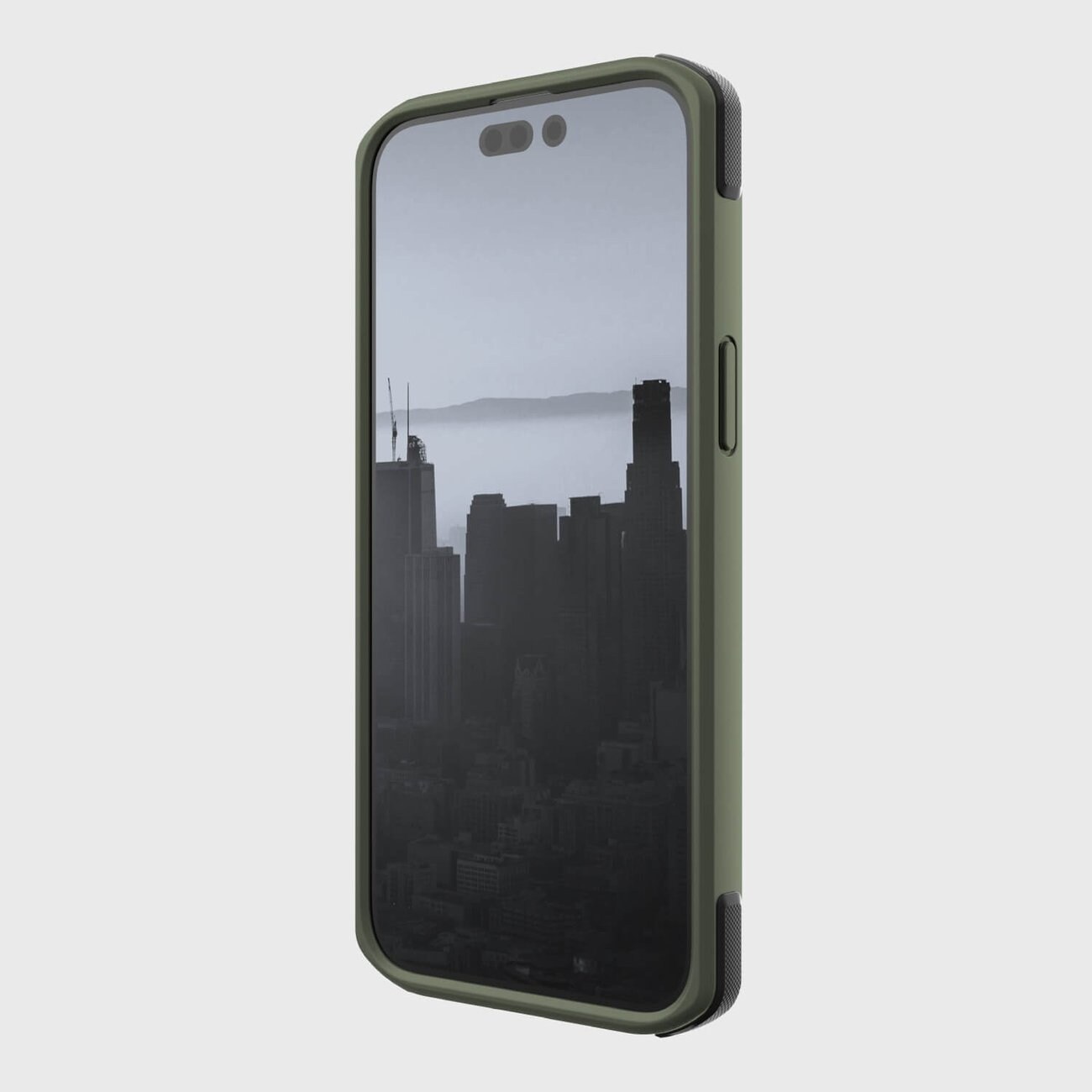Raptic X-Doria Secure Case iPhone 14 Pro med MagSafe pansrede deksel grønn