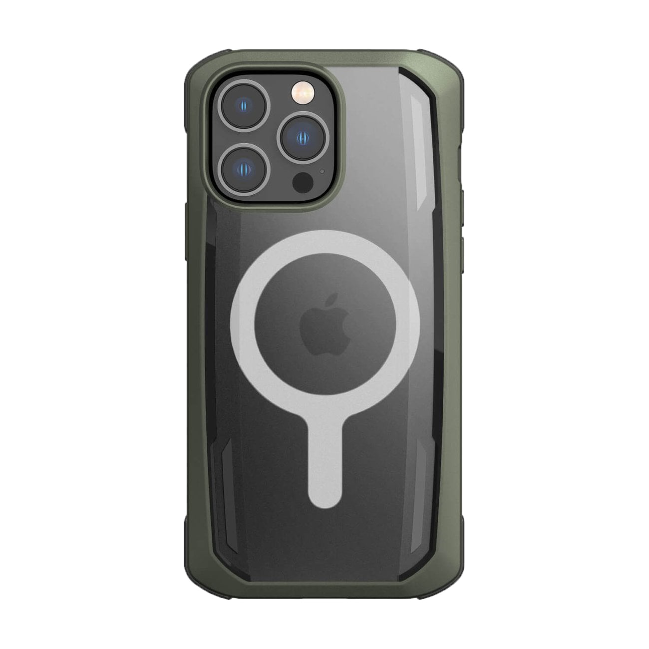 Raptic X-Doria Secure Case iPhone 14 Pro med MagSafe pansrede deksel grønn