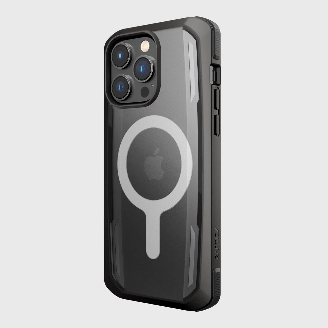 Raptic X-Doria Secure Case for iPhone 14 Pro Max med MagSafe pansrede deksel svart