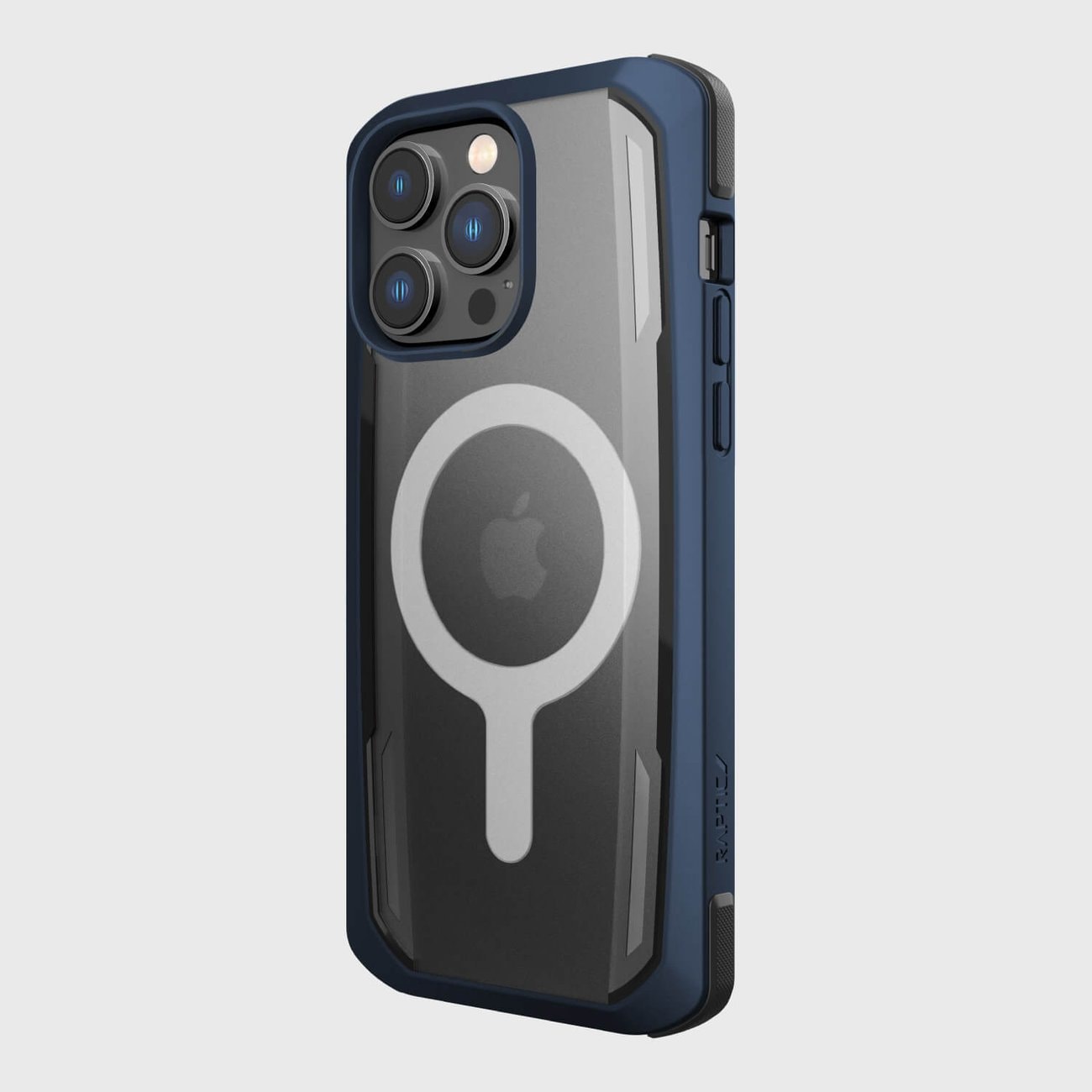 Raptic X-Doria Secure Case for iPhone 14 Pro Max med MagSafe pansrede deksel blå