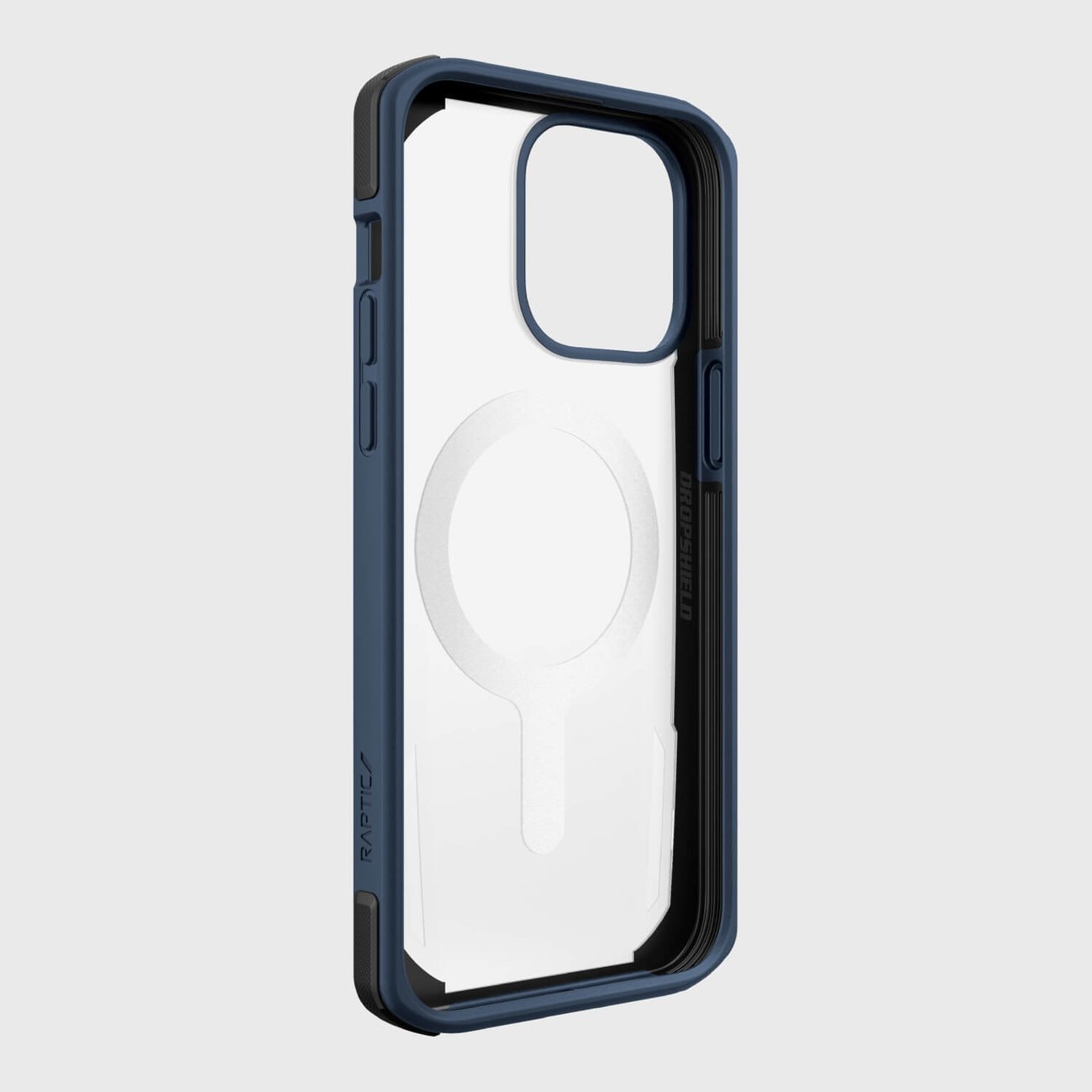 Raptic X-Doria Secure Case for iPhone 14 Pro Max med MagSafe pansrede deksel blå