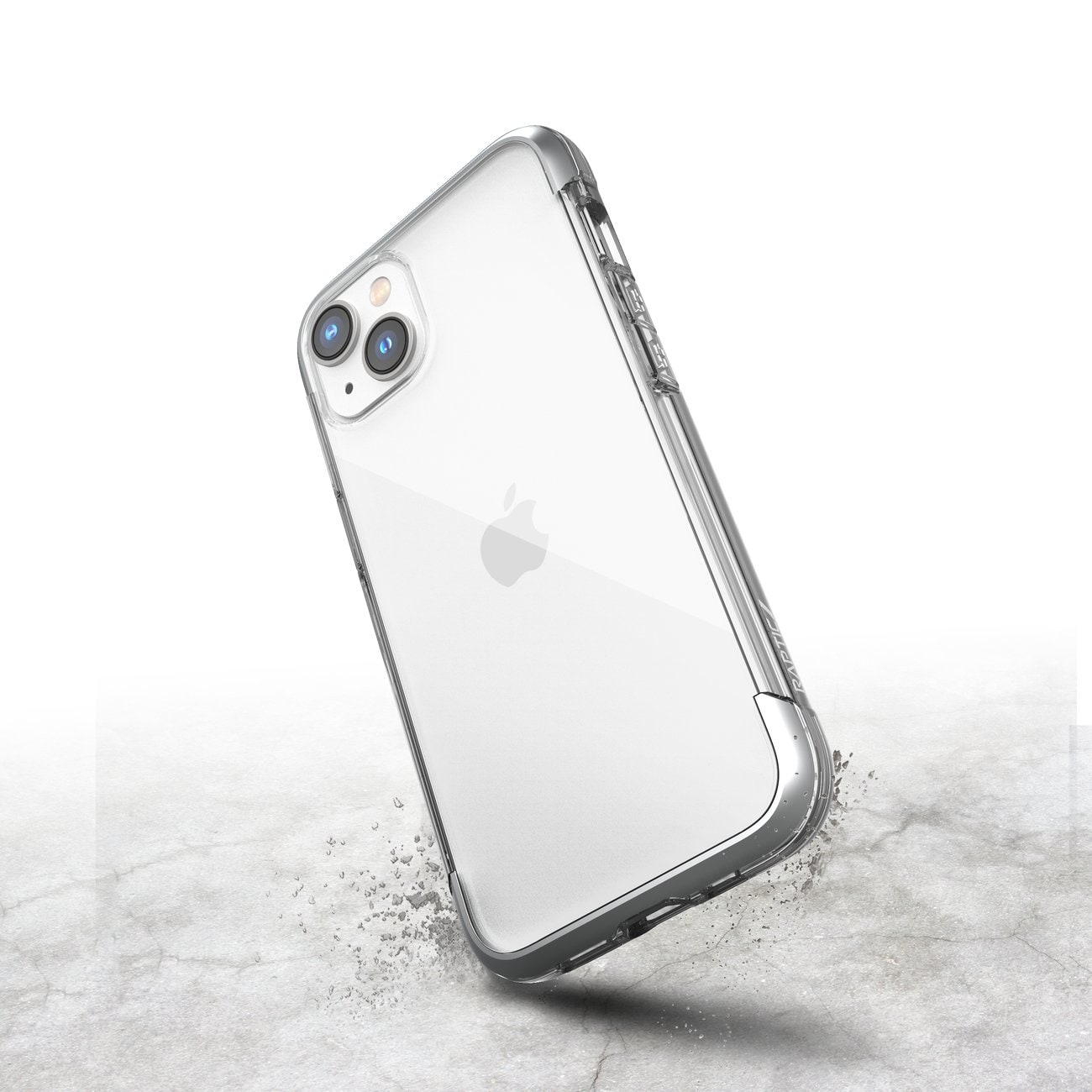 Raptic X-Doria Air Case iPhone 14 pansret deksel sølv