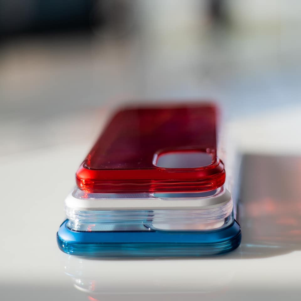 Raptic X-Doria Air Case iPhone 14 Plus pansrede deksel grå