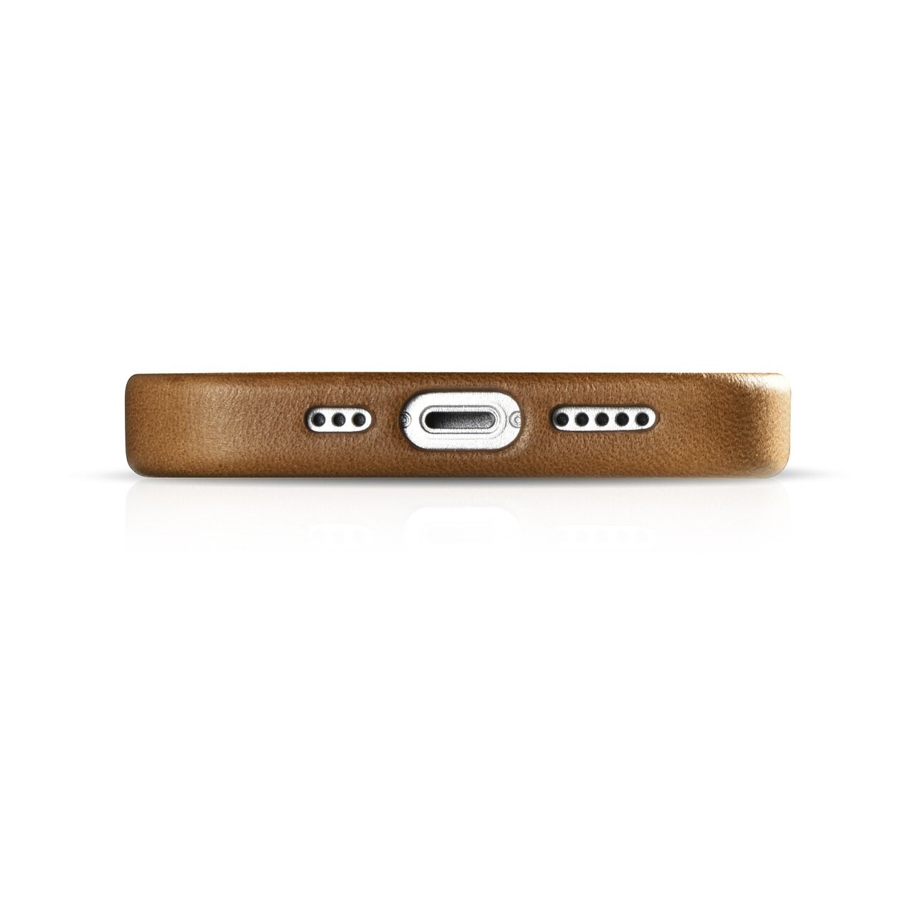 iCarer Oil Wax Premium lærveske iPhone 14 Plus Magnetisk lærveske med MagSafe Brown (WMI14220703-TN)