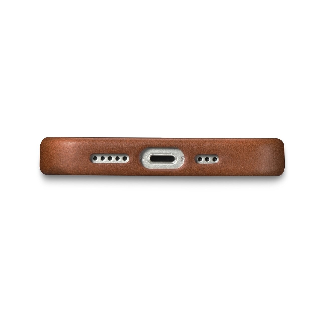 iCarer Oil Wax Premium lærveske iPhone 14 Plus Magnetisk lærveske med MagSafe Brown (WMI14220703-RB)