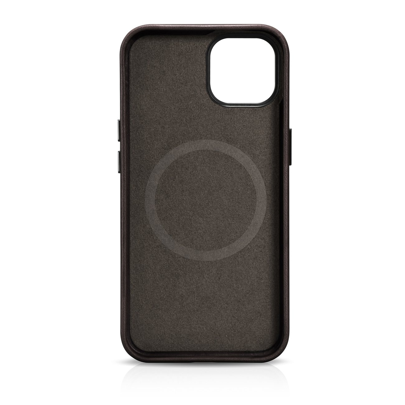 iCarer Oil Wax Premium lærveske iPhone 14 Plus Magnetisk lærveske med MagSafe Brown (WMI14220703-BN)