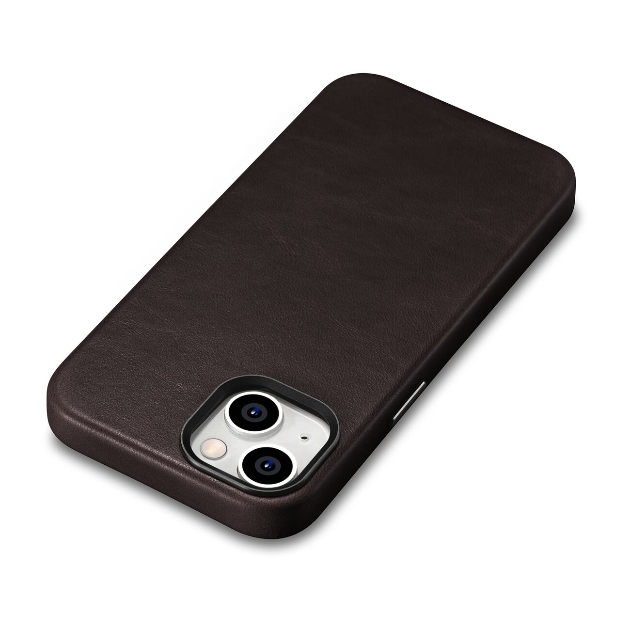 iCarer Oil Wax Premium lærveske iPhone 14 Plus Magnetisk lærveske med MagSafe Brown (WMI14220703-BN)