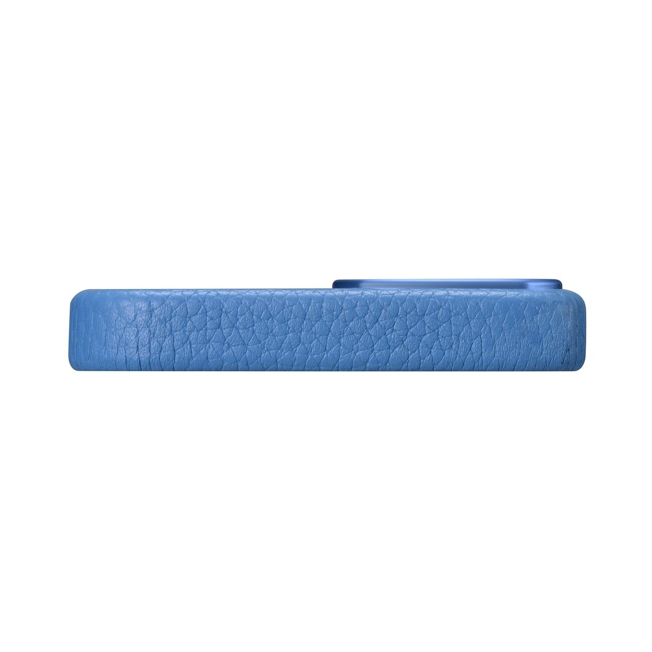iCarer Litchi Premium læretui iPhone 14 Plus MagSafe Magnetisk Lyseblå (WMI14220711-LB)