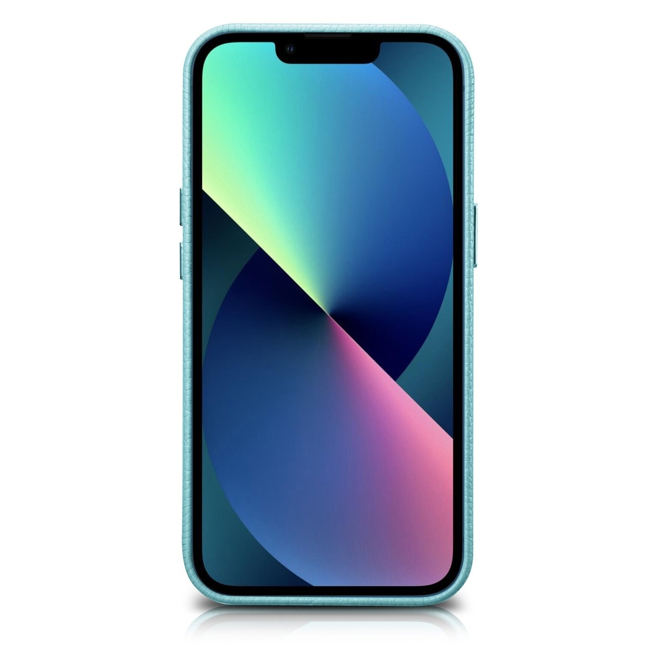 iCarer Litchi Premium lærveske iPhone 14 Plus magnetisk lærveske med MagSafe Green (WMI14220711-GN)